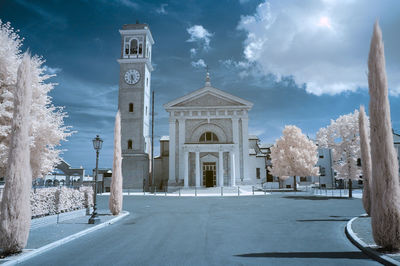 View of church against sky