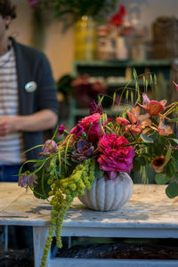 Close-up of flower bouquet