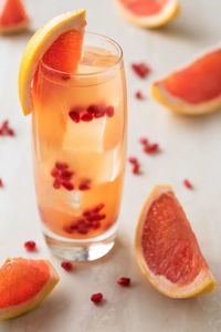 Close-up of juice on table