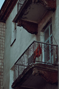 Staircase of abandoned building
