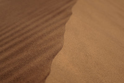 Detail shot of sand