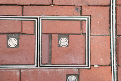 Full frame shot of brick wall