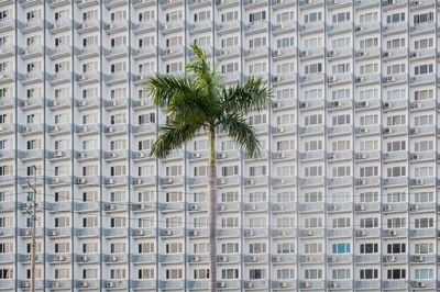 Full frame shot of apartment building