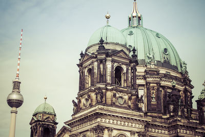 Low angle view of cathedral against sky