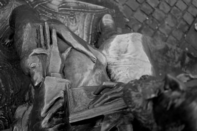 Close-up of built structure