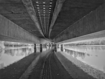 Interior of bridge