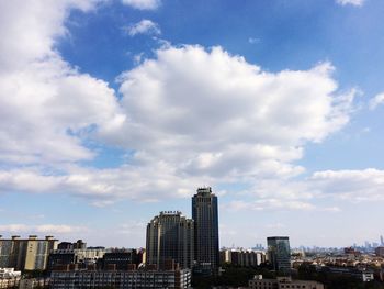 Cityscape against sky