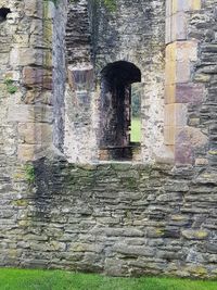 View of old ruins