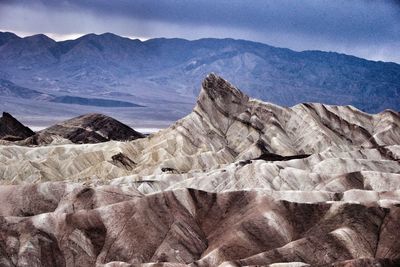 View of mountain range