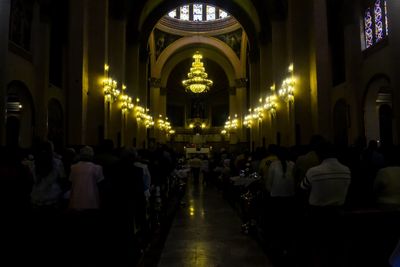 View of church