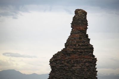 Low angle view of a temple