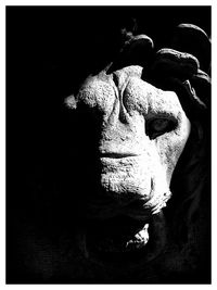 Woman standing at night