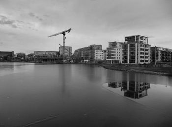 River with buildings in background