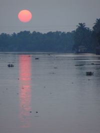 Scenic shot of calm lake