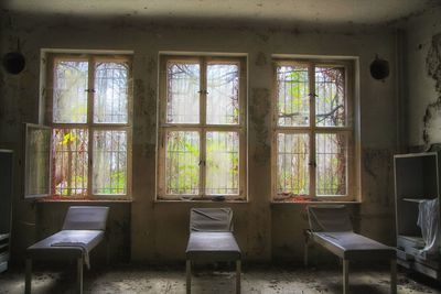 Interior of an empty room