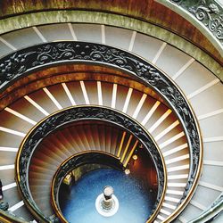 Low angle view of staircase