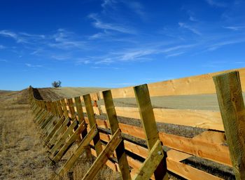 View of sand against sky