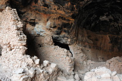 Full frame shot of rock formation
