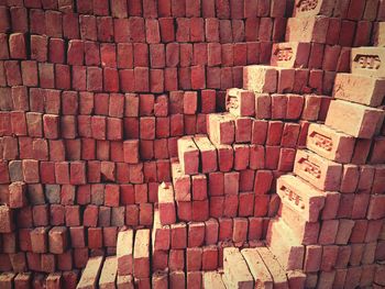 Full frame shot of brick wall