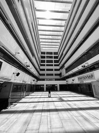 Low angle view of modern building