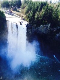 Scenic view of river