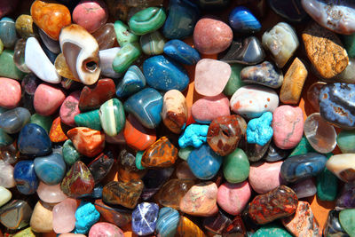 Full frame shot of stones