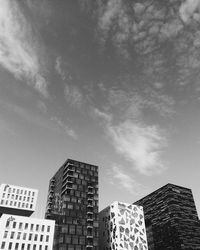 Low angle view of building against sky