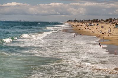 People at beach