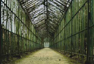 Corridor in sunlight