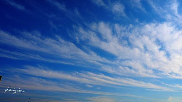 sky, cloud - sky, blue, tranquility, scenics, tranquil scene, sea, beauty in nature, cloudy, nature, cloud, water, low angle view, idyllic, horizon over water, waterfront, outdoors, cloudscape, day, no people