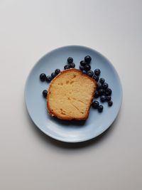 Close-up of dessert served in plate