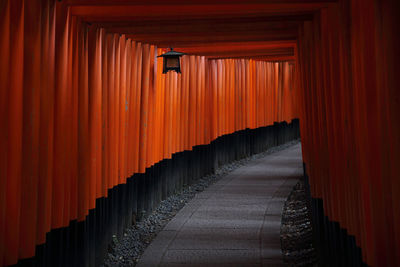 Corridor of building