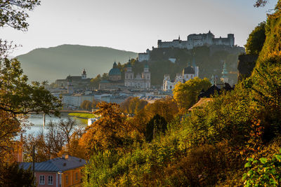 Autumn in salzburg, austria