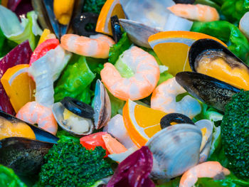 Close-up of multi colored vegetables