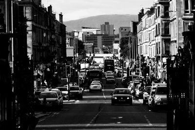 View of victoria road in glasgow. 