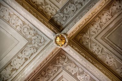 Low angle view of ornate building