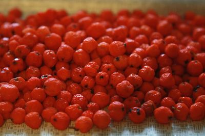 Close-up of fruits on table