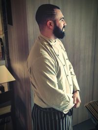 Chef standing in restaurant
