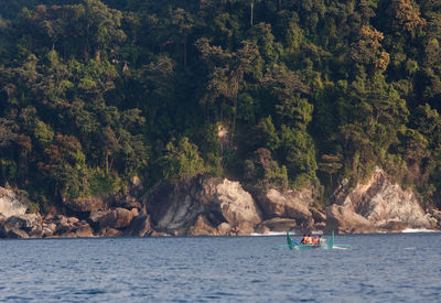 Scenic view of sea