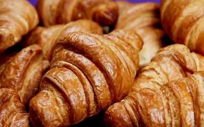 Full frame shot of bread