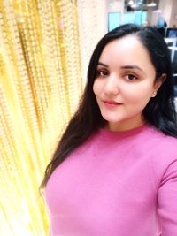 Portrait of a beautiful young woman