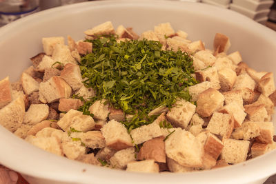 Close-up of food in bowl