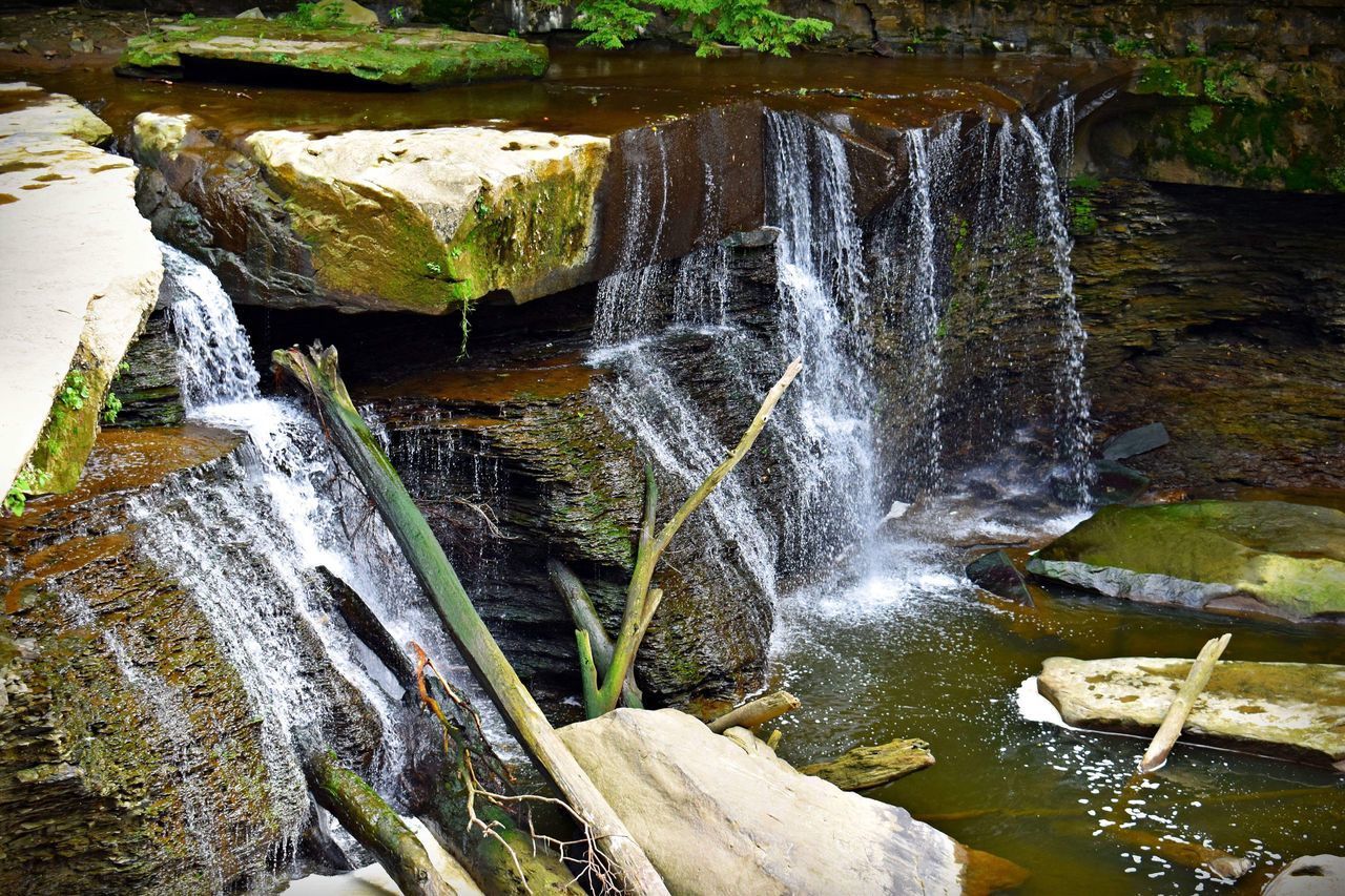 WATERFALL IN FOREST