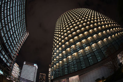 Low angle view of modern building