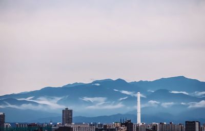 View of cityscape against sky