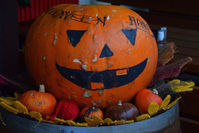 View of pumpkin pumpkins