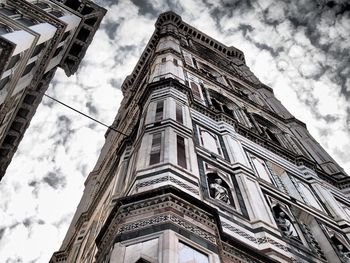 Low angle view of building against sky