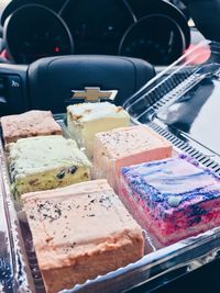 Close-up of ice cream