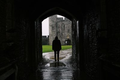 Castle silhouette 