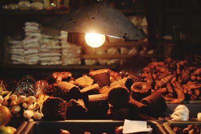 Close-up of ice cream